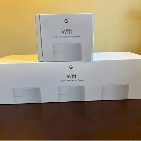 Google Wifi Model AC1304 Whole Home Mesh Wi-Fi System 4-Pack Brand New - Picture 2 of 8